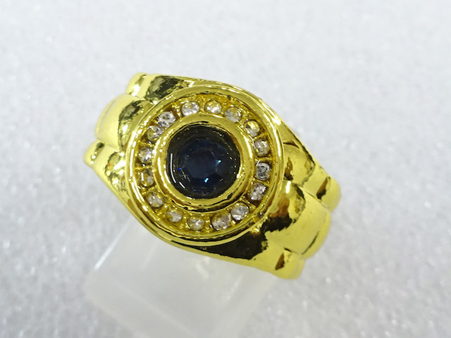 COLORED STONE FASHION RING / JP SIZE 20